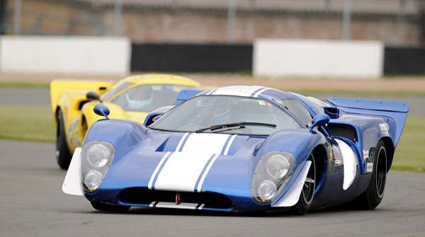 Lola T70 MkIIIB with Chevrolet 302 engine with fuel injection system